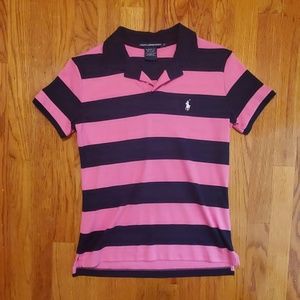 Ralph Lauren Sport S Womens Pink and Navy Blue